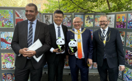 2025“熊猫杯”青少年美育文创大展·英国站在爱丁堡艺术节举行